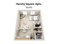 1212 Varsity Blvd Studio Apt